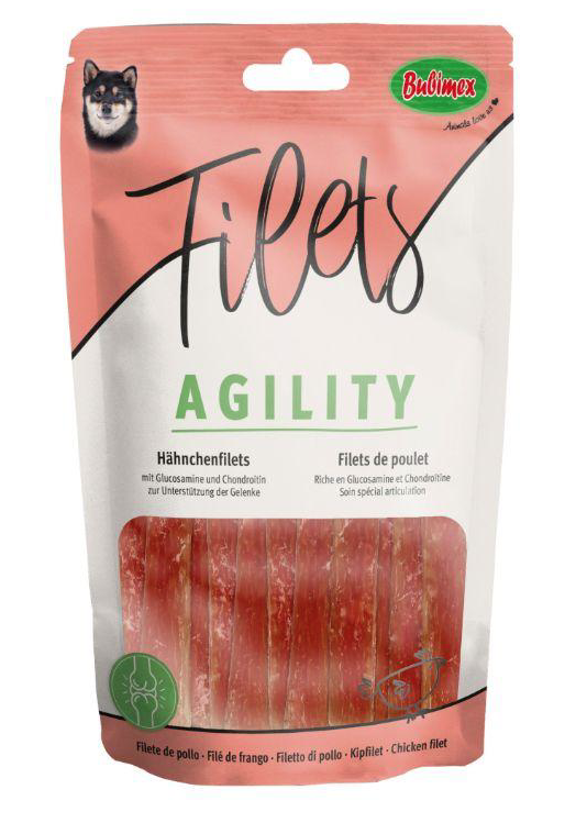 AGILITY BUBIMEX Filets de poulet pour chiens 100 g AGILITY BUBIMEX Filets de poulet pour chiens 100 g