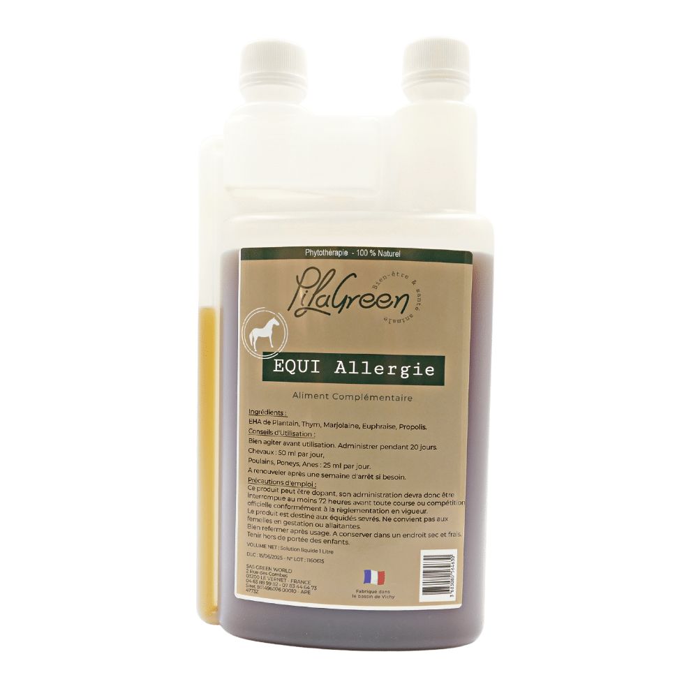 ALLERGIES Complément alimentaire pour chevaux ALLERGIES Complément alimentaire pour chevaux