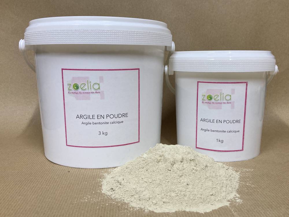 ARGILE EN POUDRE Alimentaire et Usage externe ARGILE EN POUDRE Alimentaire et Usage externe