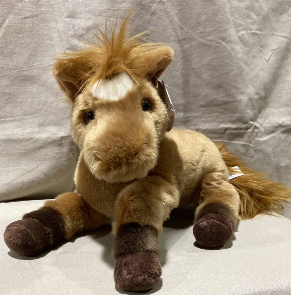 Cheval couch en Peluche 30 cm