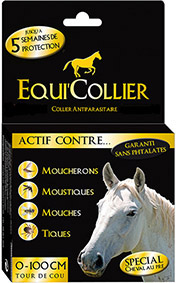 EQUI COLLIER Collier anti insectes pour chevaux