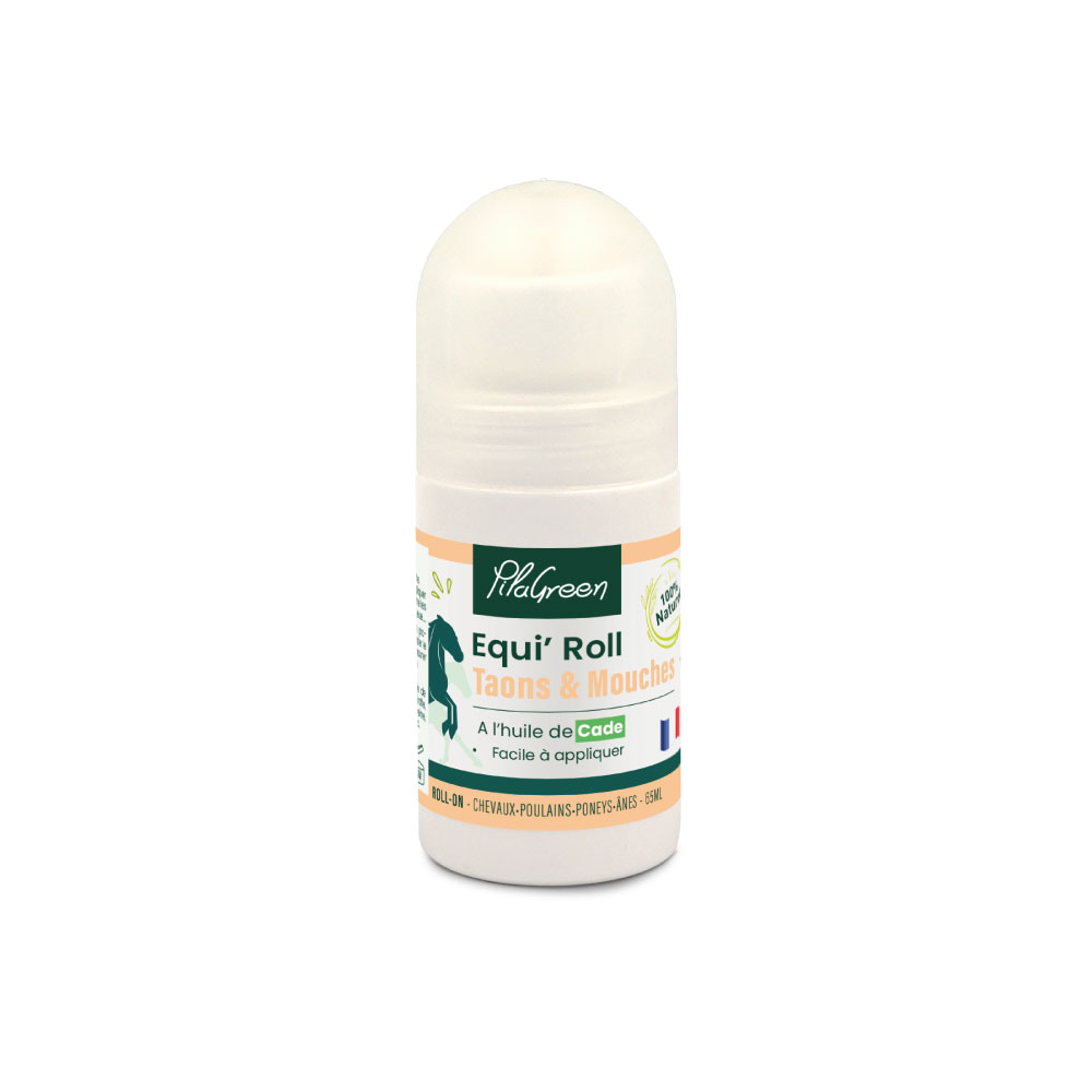 EQUI ROLL TAONS MOUCHES A L'HUILE DE CADE pour Chevaux EQUI ROLL TAONS MOUCHES A L'HUILE DE CADE pour Chevaux