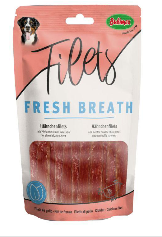 FRESH BREATH BUBIMEX Filets de poulet 100 g FRESH BREATH BUBIMEX Filets de poulet 100 g
