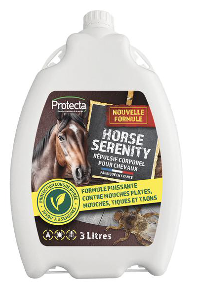 HORSE SERENITY Répulsif anti-insectes pour chevaux HORSE SERENITY Répulsif anti-insectes pour chevaux