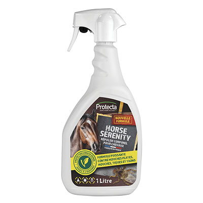 HORSE SERENITY Répulsif anti-insectes pour chevaux HORSE SERENITY Répulsif anti-insectes pour chevaux