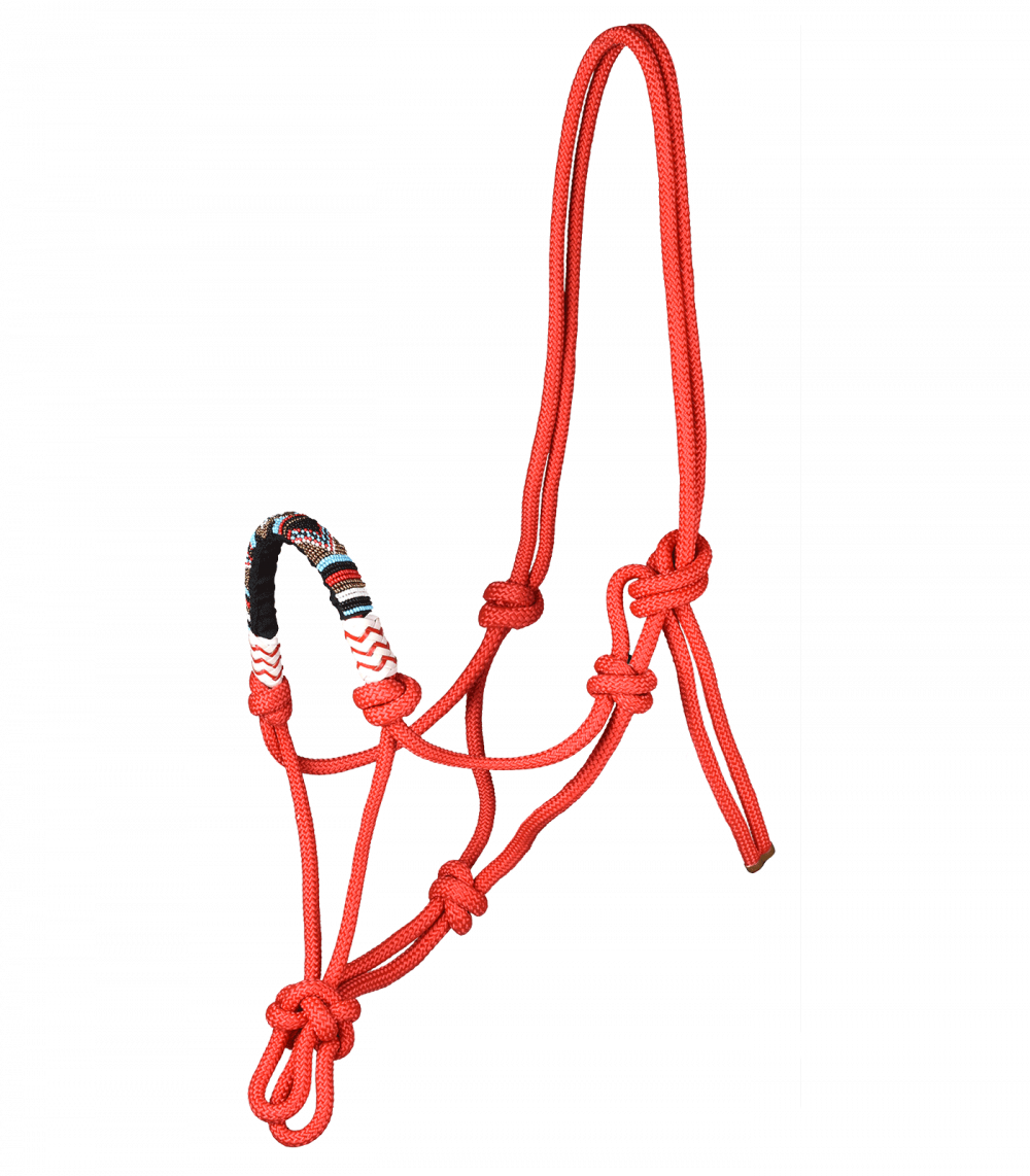 Licol éthologique en corde PEARL Noeuds et perles Licol éthologique en corde PEARL Noeuds et perles