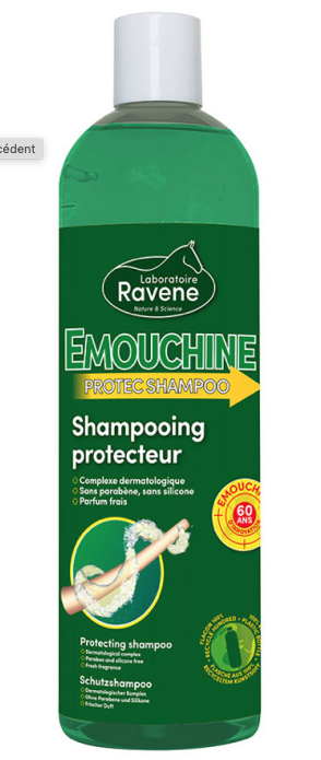 PROTEC SHAMPOO Shampooing pour Chevaux EMOUCHINE  PROTEC SHAMPOO Shampooing pour Chevaux EMOUCHINE