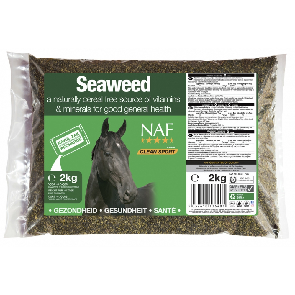 SEAWEED RECHARGE Algues marines NAF SEAWEED RECHARGE Algues marines NAF