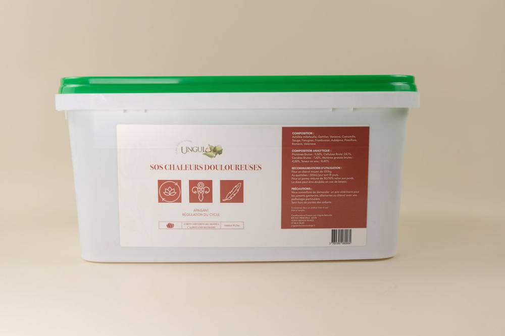 SOS CHALEURS DOULOUREUSES UNGULA Mélange de plantes pour juments SOS CHALEURS DOULOUREUSES UNGULA Mélange de plantes pour juments