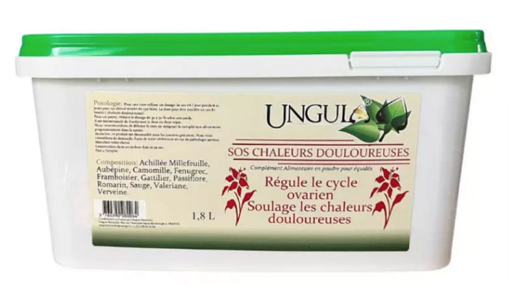 SOS CHALEURS DOULOUREUSES UNGULA Mélange de plantes pour juments SOS CHALEURS DOULOUREUSES UNGULA Mélange de plantes pour juments