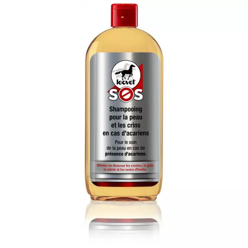 SOS SHAMPOOING POUR LA PEAU ET LES CRINS EN CAS D'ACARIENS SOS SHAMPOOING POUR LA PEAU ET LES CRINS EN CAS D'ACARIENS